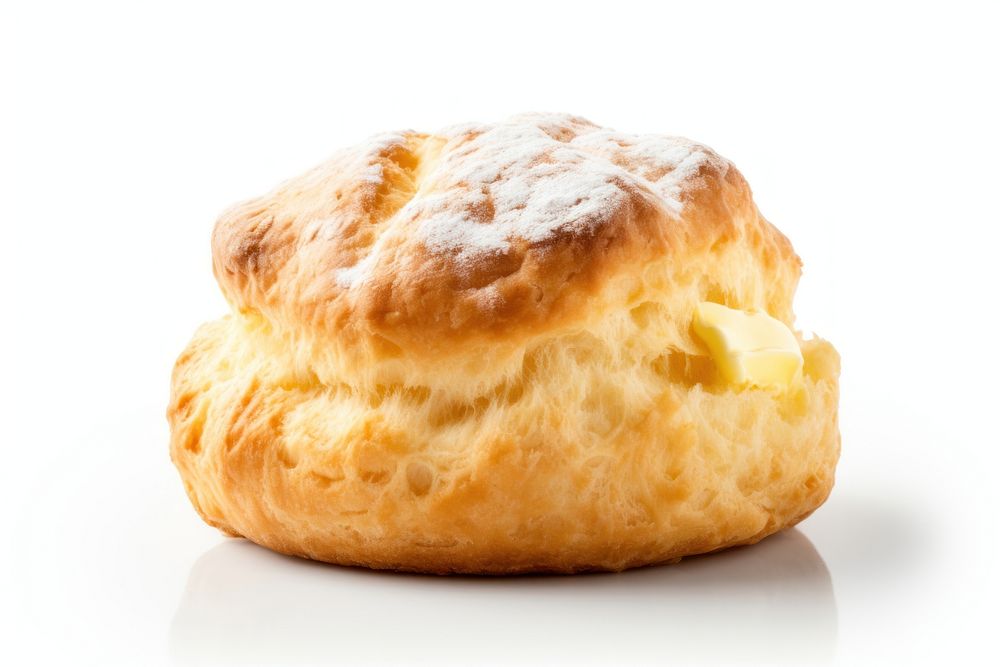Butter scone dessert pastry bread. AI generated Image by rawpixel.