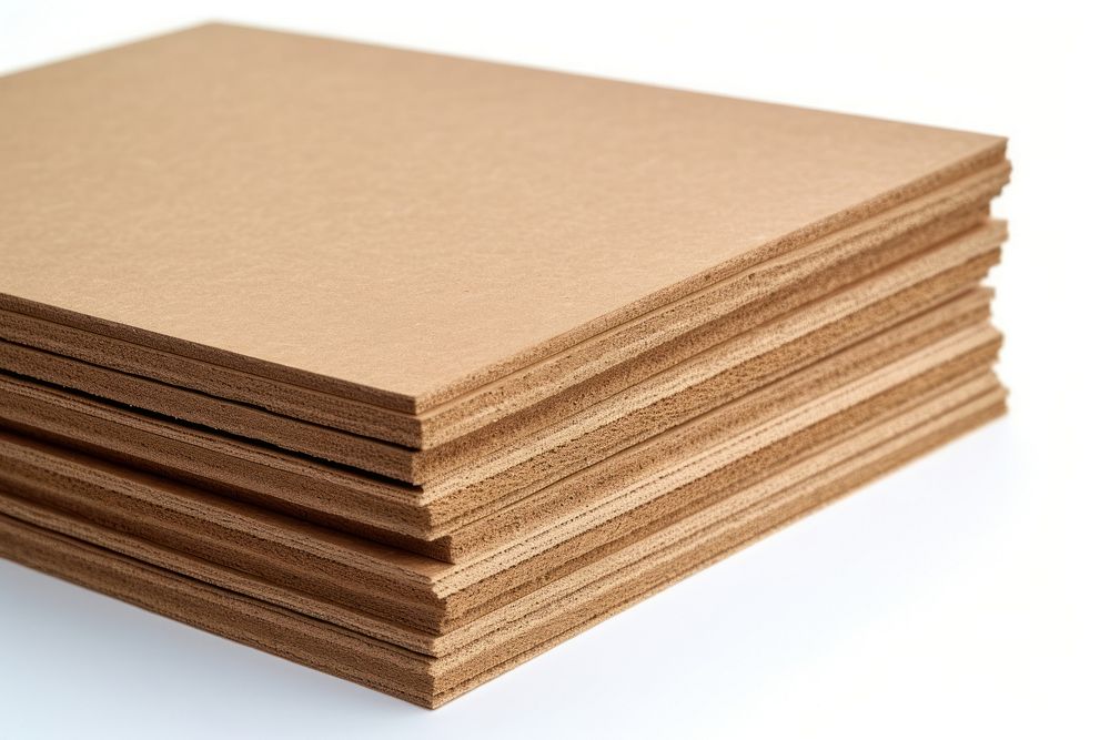 Cardboards plywood white background simplicity. AI generated Image by rawpixel.