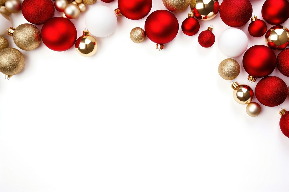 Christmas baubles christmas backgrounds bead. AI generated Image by rawpixel.
