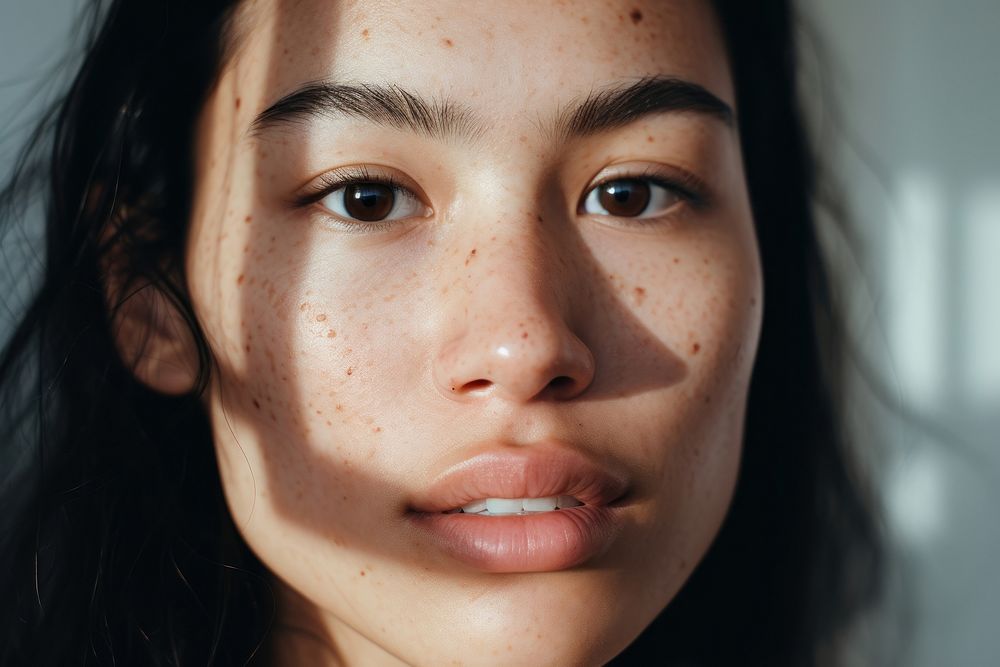 Asian woman skin freckle adult. | Free Photo - rawpixel