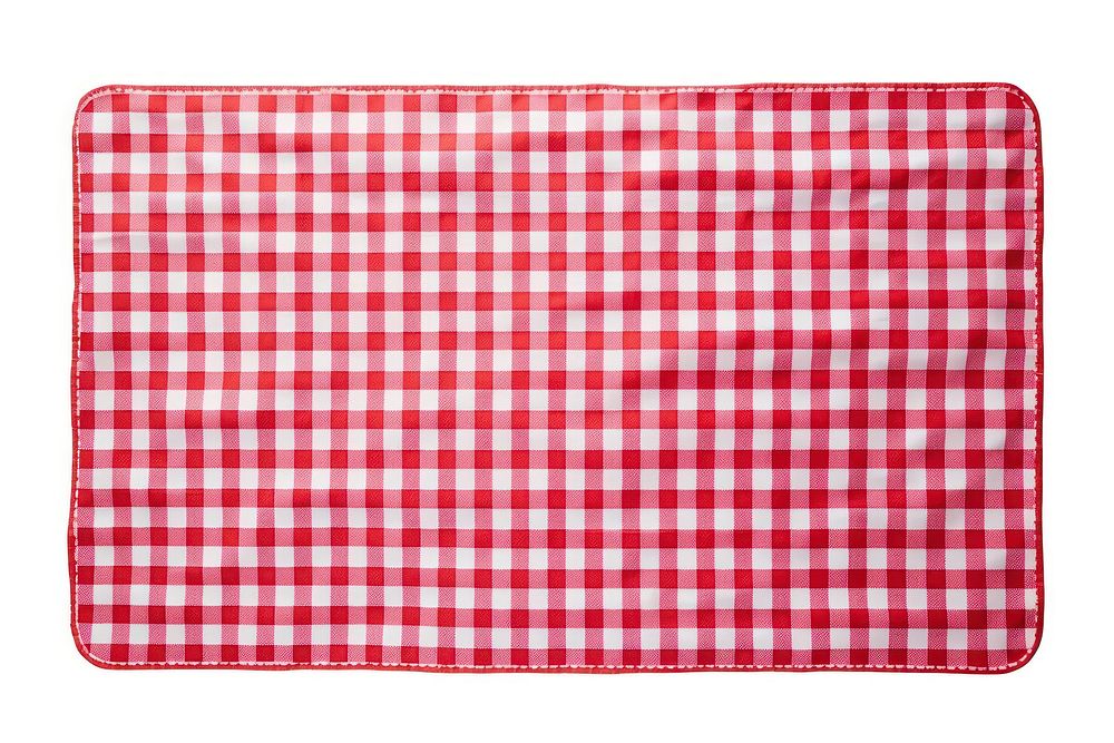 Picnic mat backgrounds tablecloth red. AI generated Image by rawpixel.