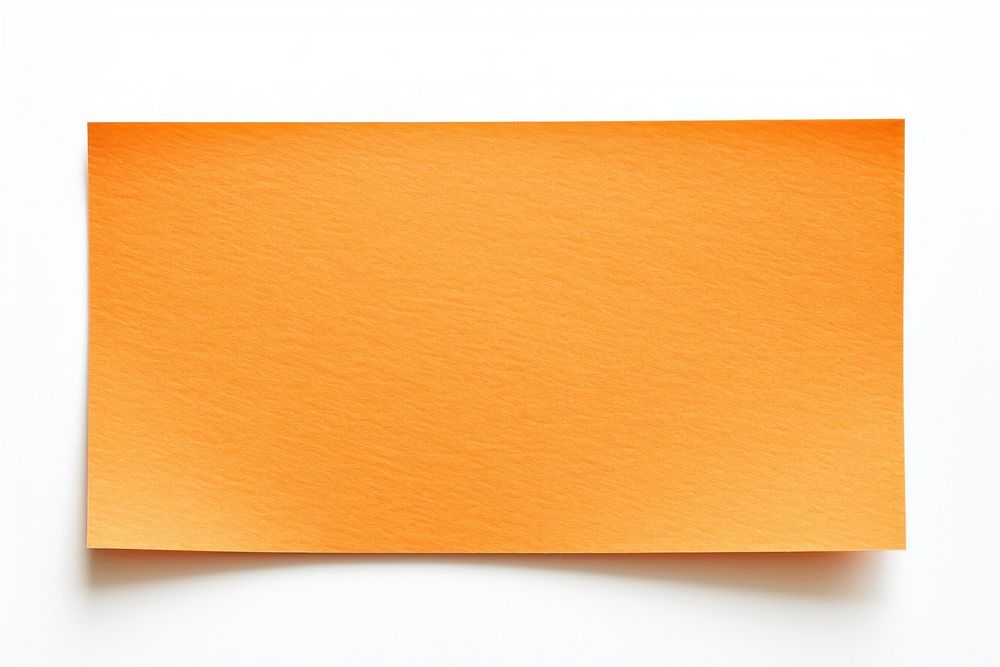 Orange paper texture backgrounds white background simplicity. AI generated Image by rawpixel.