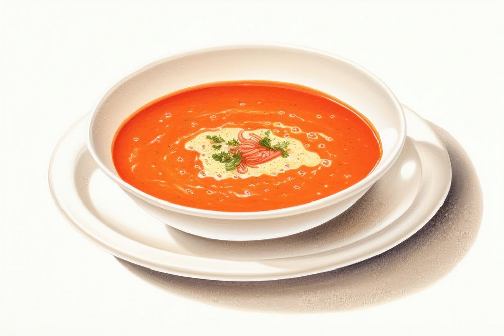 Food bisque soup meal. AI generated Image by rawpixel.