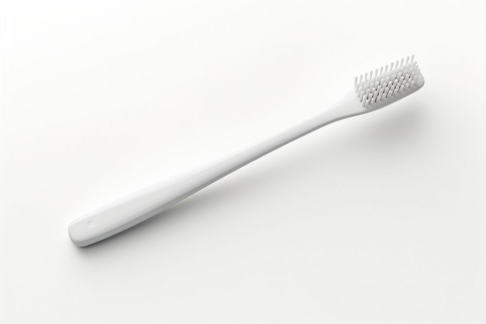 Toothbrush white tool white background. AI generated Image by rawpixel.