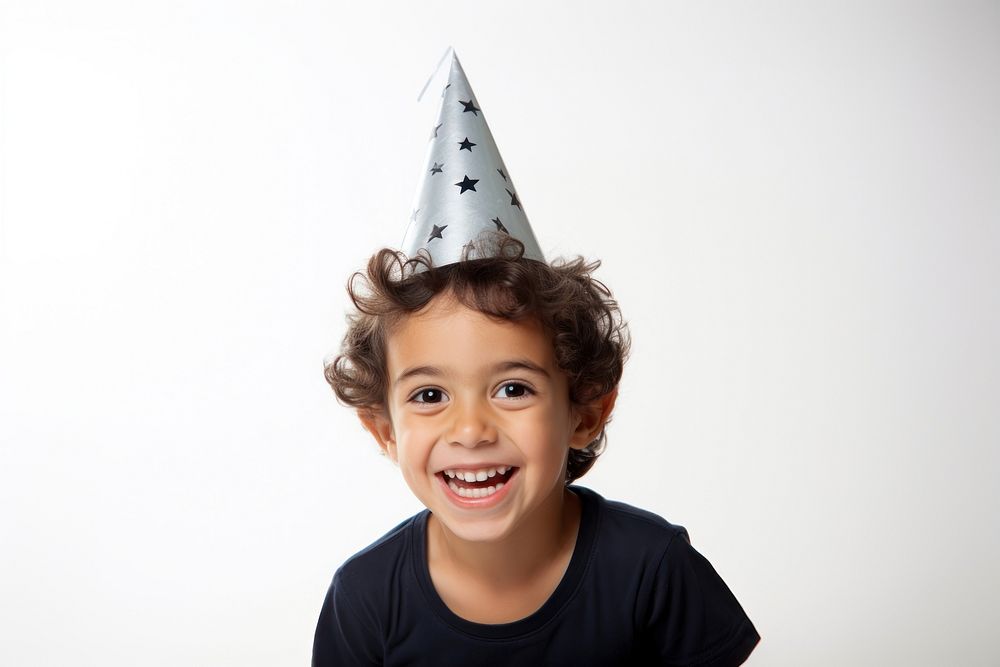 Birthday party hat white background. AI generated Image by rawpixel.