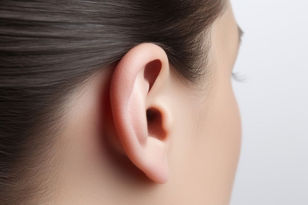 Human ear earring jewelry adult. AI generated Image by rawpixel.