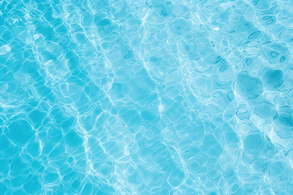 Pool water texture backgrounds turquoise outdoors. 