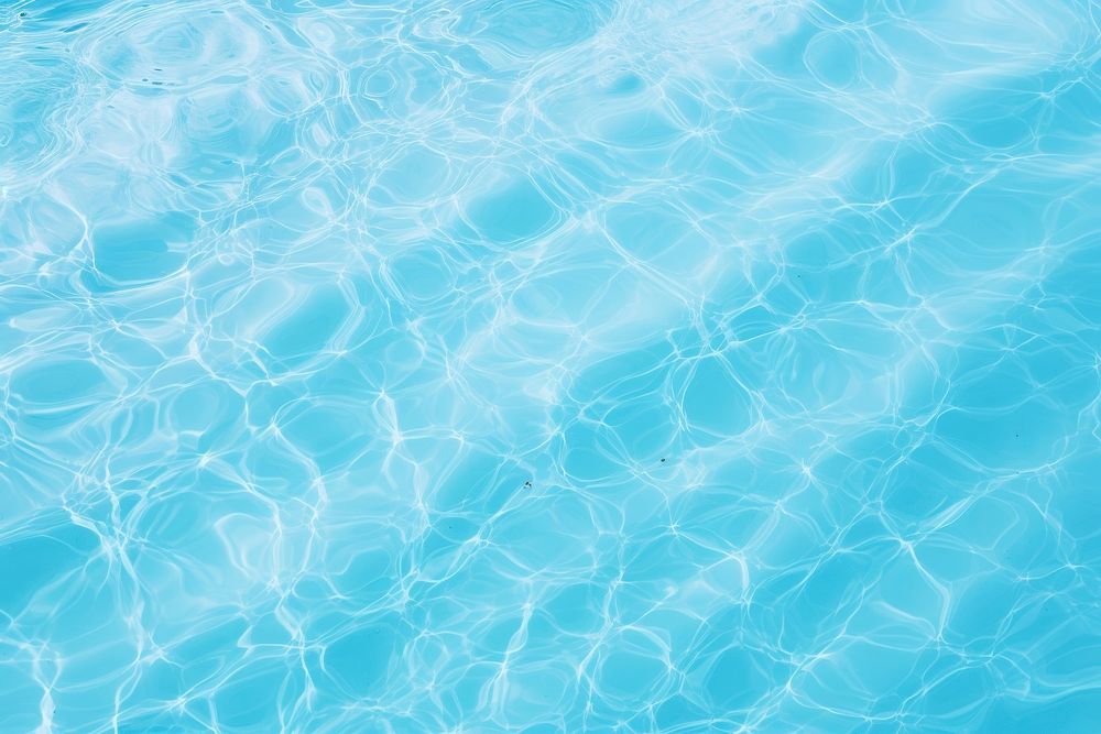 Pool water texture backgrounds turquoise outdoors. AI generated Image by rawpixel.