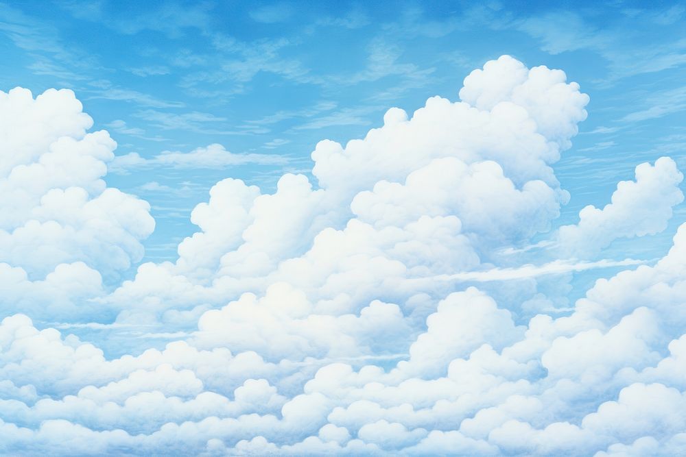 Cloud sky backgrounds outdoors. AI generated Image by rawpixel.