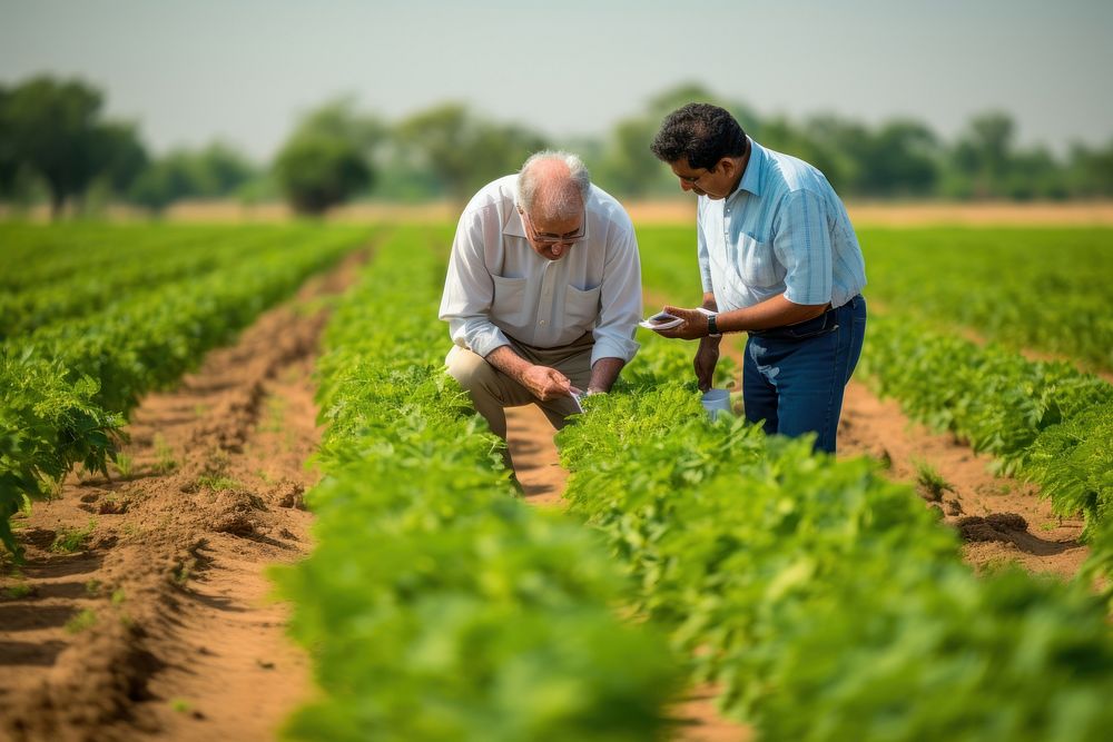 Farm agriculture outdoors nature. AI generated Image by rawpixel.