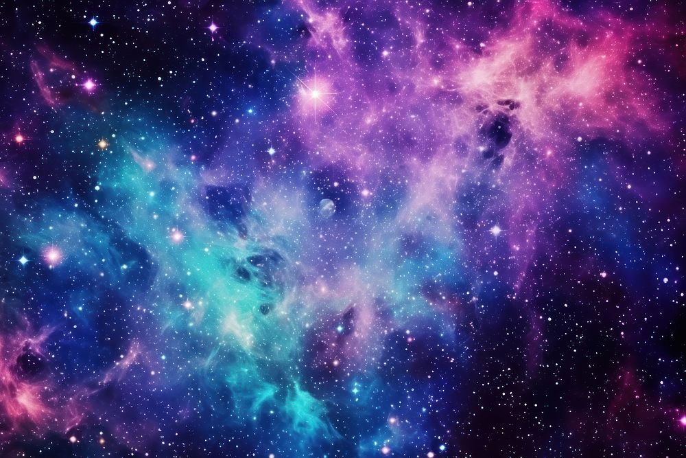 Galaxy background backgrounds astronomy universe. AI generated Image by rawpixel.