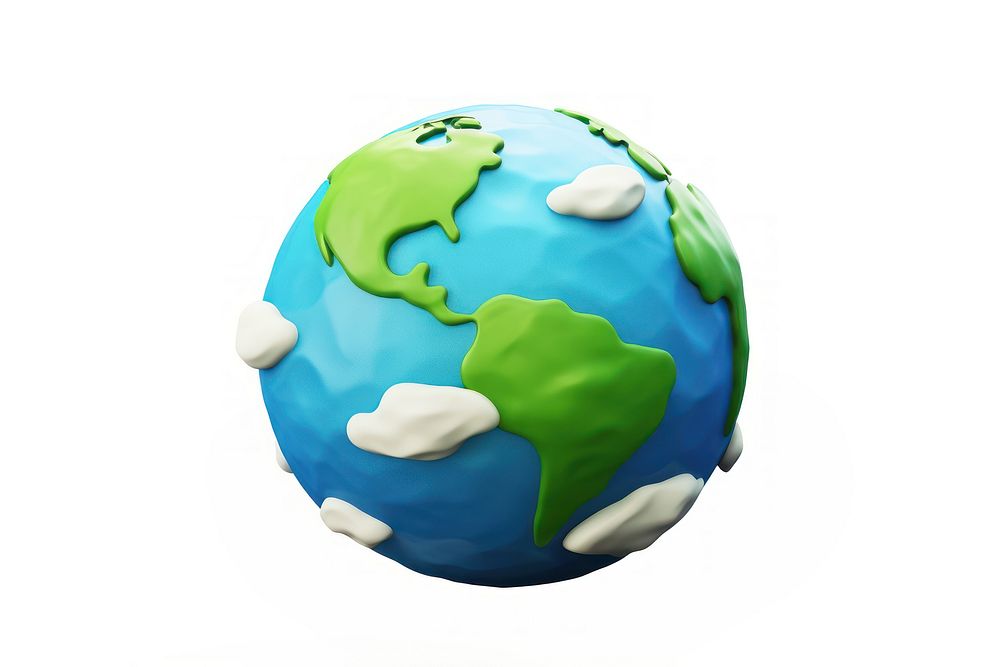 Sphere planet globe earth. AI generated Image by rawpixel.