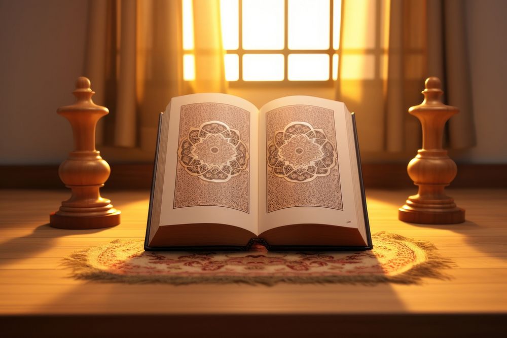 Quran publication book spirituality. AI generated Image by rawpixel.
