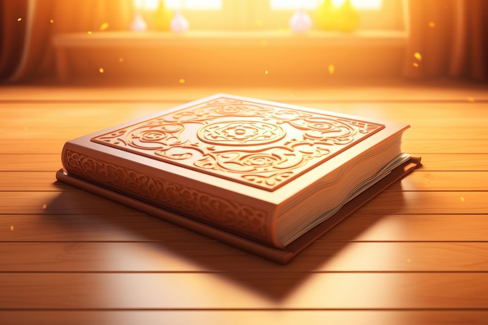 Quran publication light book. AI generated Image by rawpixel.