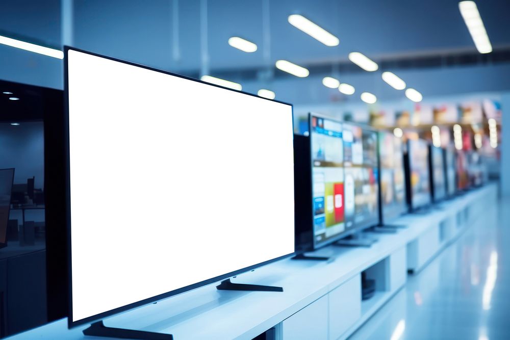 Televisons screen television surveillance.