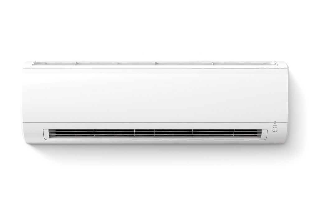 Air con white background architecture technology. AI generated Image by rawpixel.