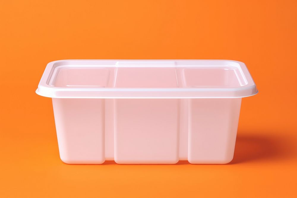 Plastic box rectangle container bottle. 