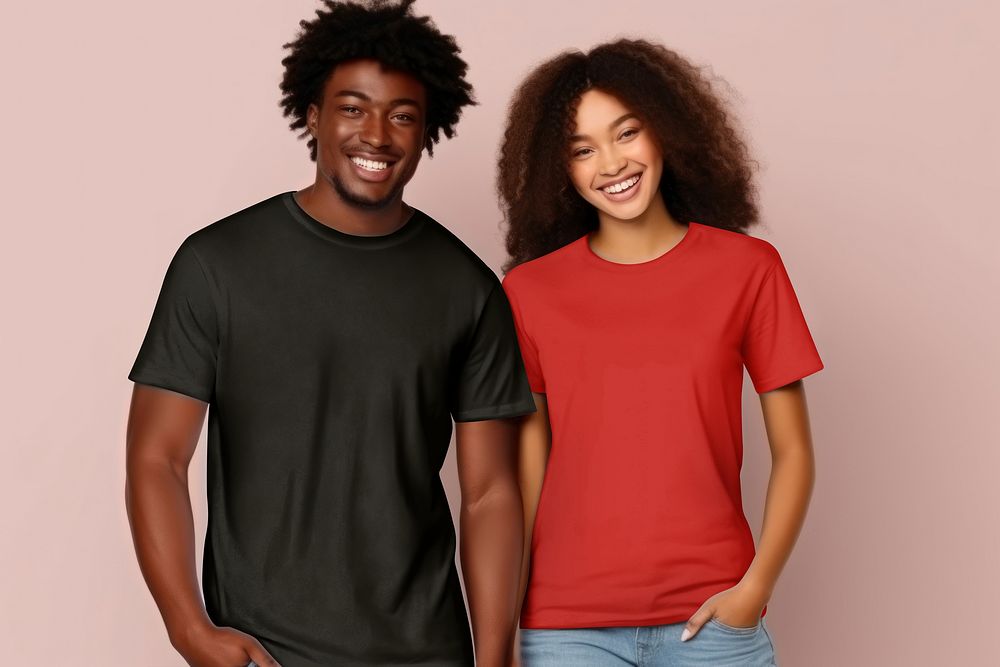 Unisex casual t-shirt, design resource