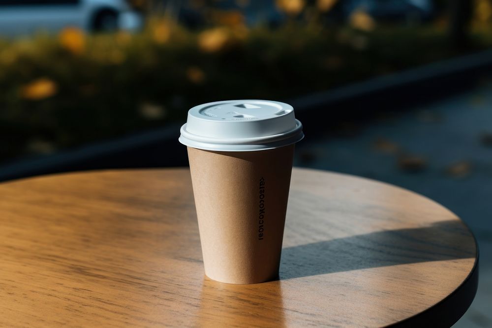 Coffee cup disposable drink. 