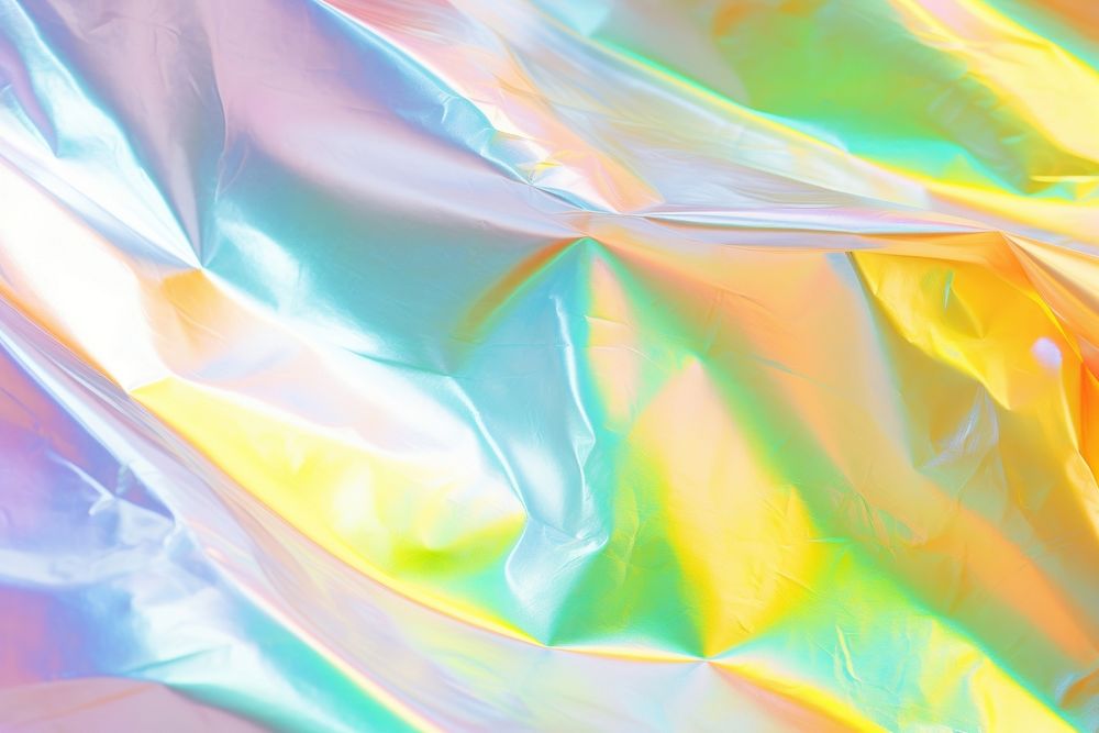 Paper foil Abstract holographic background backgrounds abstract yellow. AI generated Image by rawpixel.