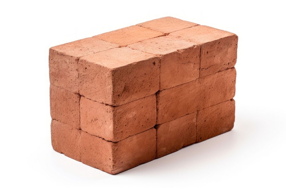 Brick white background construction bricklayer. AI generated Image by rawpixel.