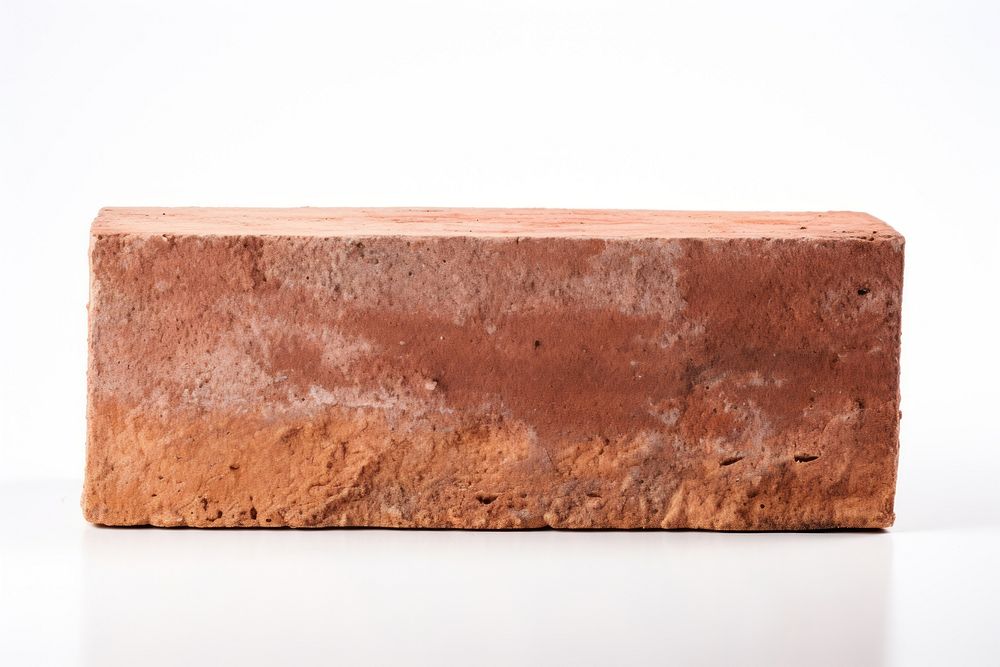 Brick white background rectangle textured. AI generated Image by rawpixel.
