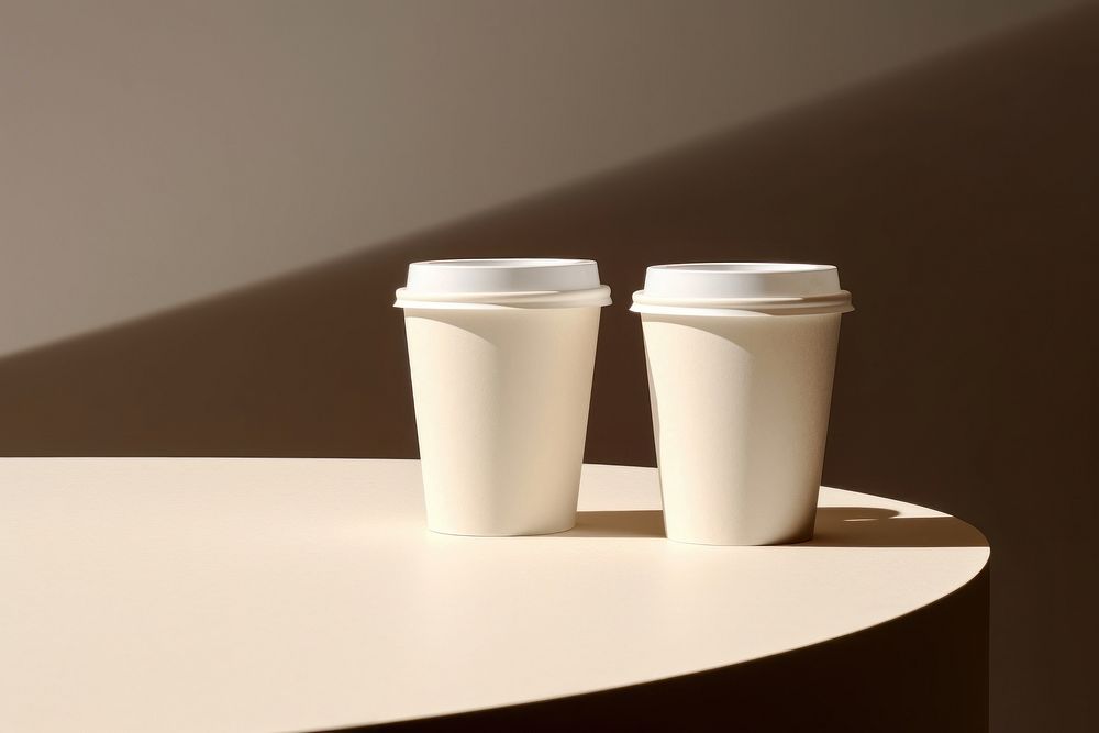 Cup coffee lighting mug. 