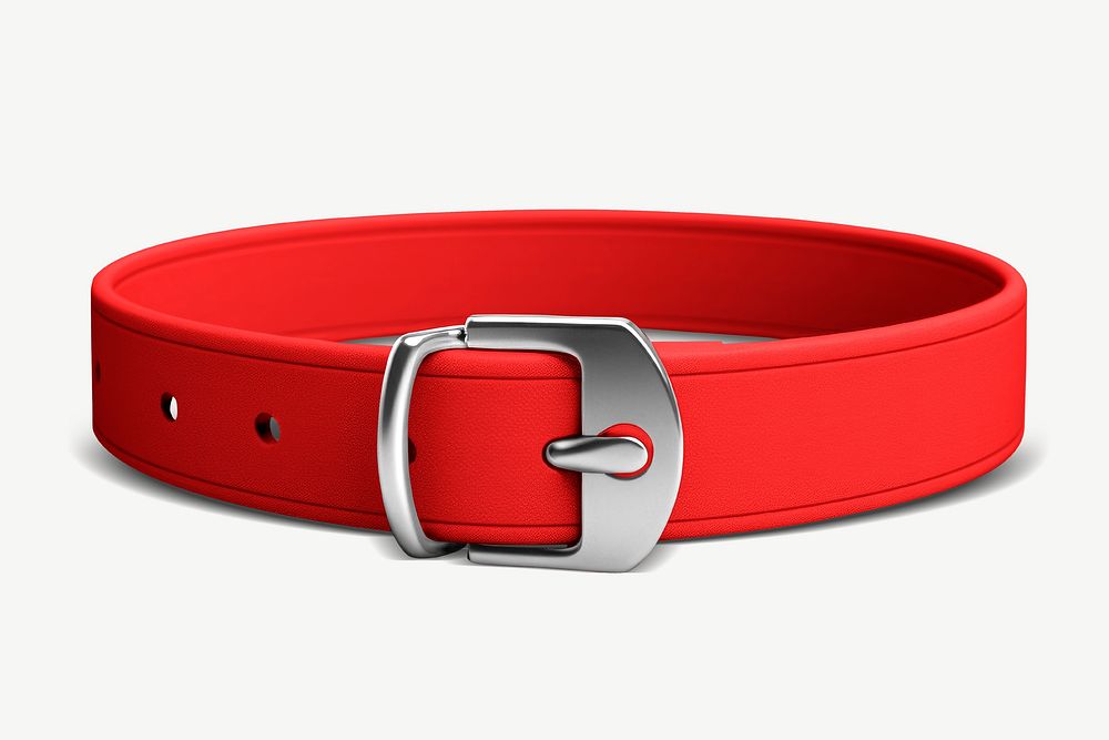 Pet collar mockup psd