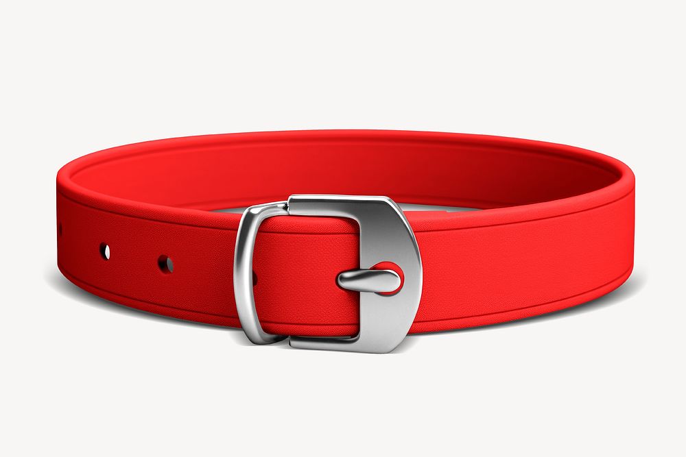 Red pet collar