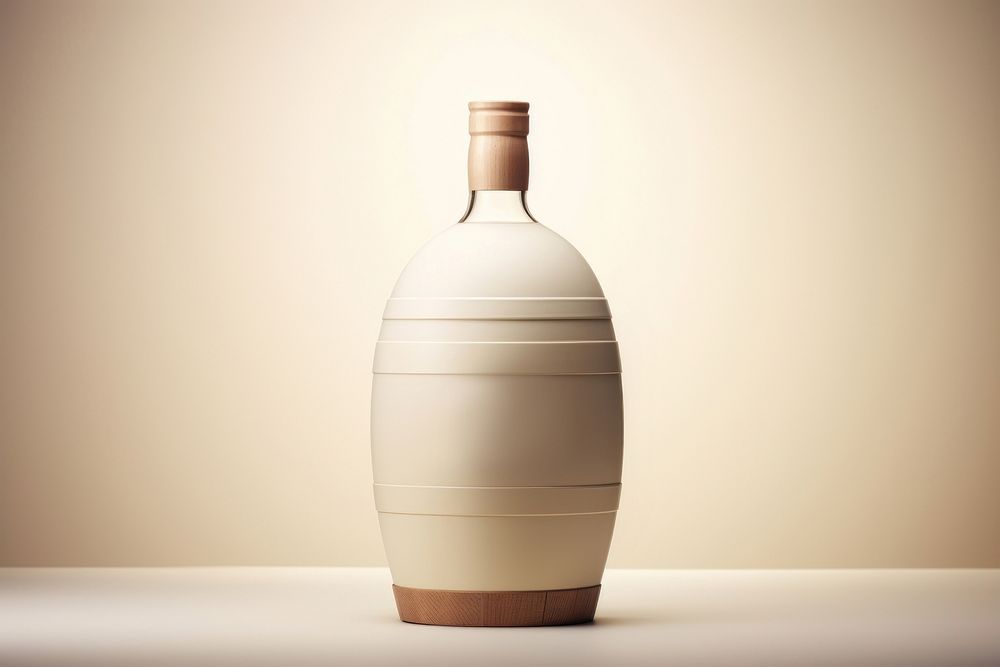 Barrel packaging bottle drink wine. AI generated Image by rawpixel.