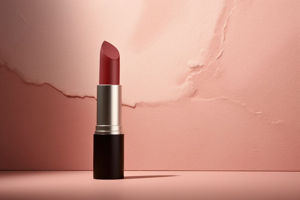 Lipstick mockup, makeup cosmetics psd