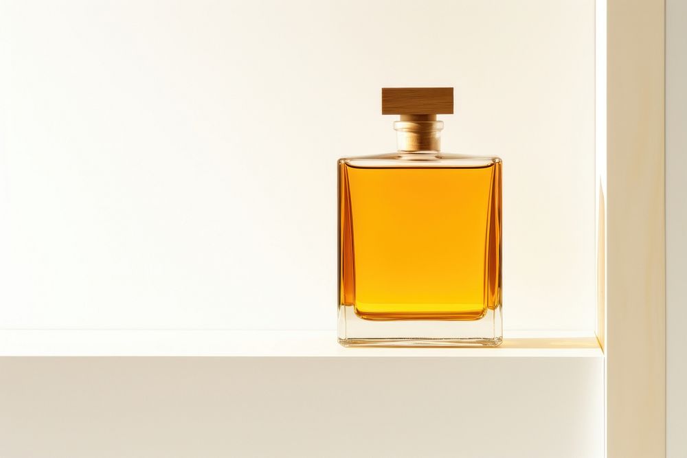 Perfume bottle cosmetics refreshment simplicity. AI generated Image by rawpixel.