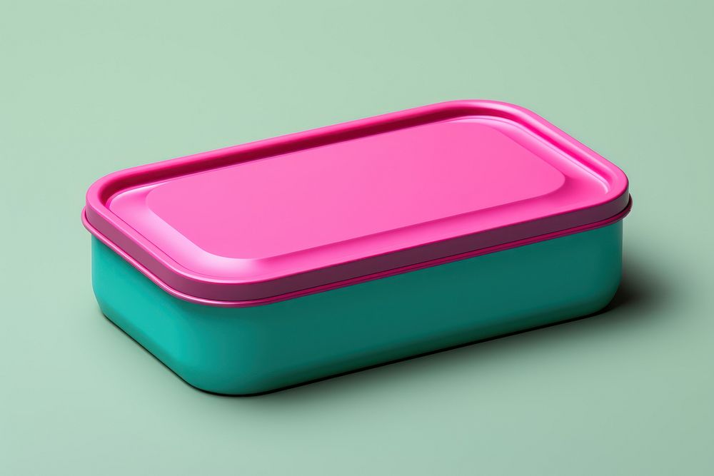 Container food tin rectangle. AI generated Image by rawpixel.