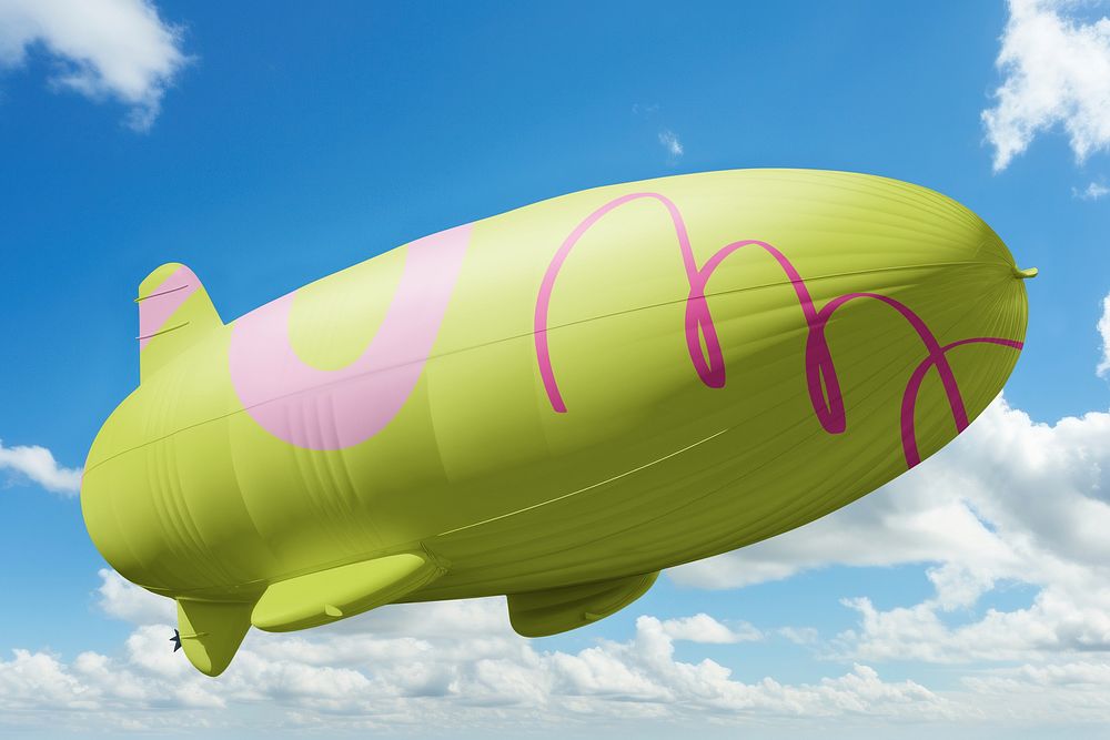 Green zeppelin, airship with design space