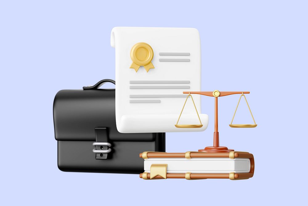 Law firm accreditation, 3D justice scale and document remix