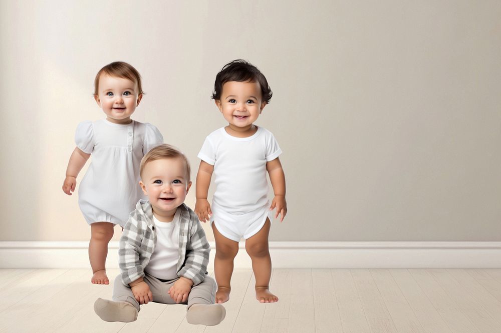 Baby clothes, fashion remix, design resource
