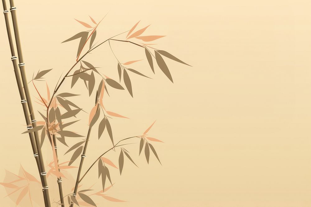 Bamboo backgrounds plant pattern. AI generated Image by rawpixel.
