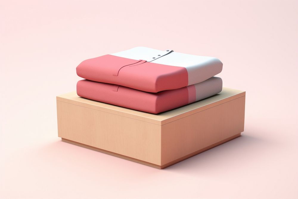 Clothing box furniture publication simplicity. AI generated Image by rawpixel.