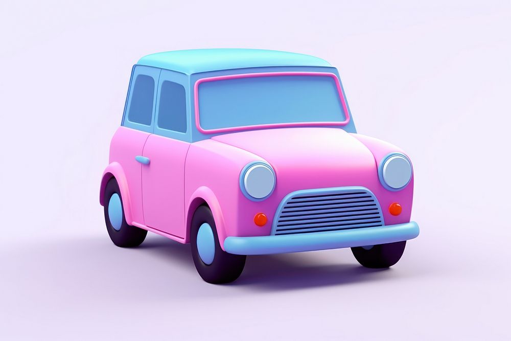 Vehicle vehicle purple pink. AI generated Image by rawpixel.