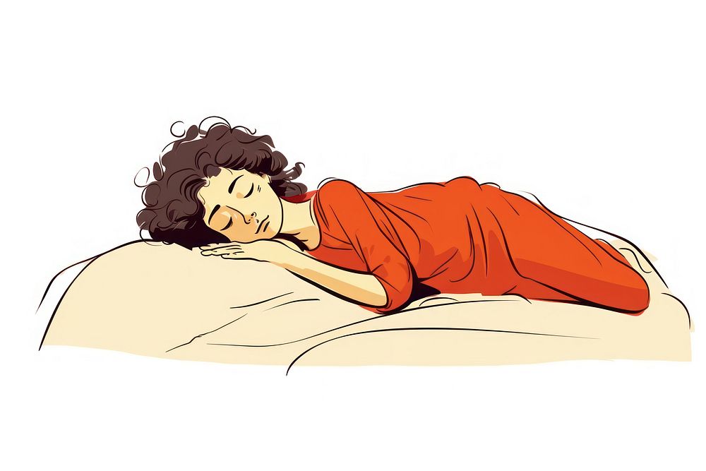 Sleeping blanket comfortable relaxation. AI generated Image by rawpixel.