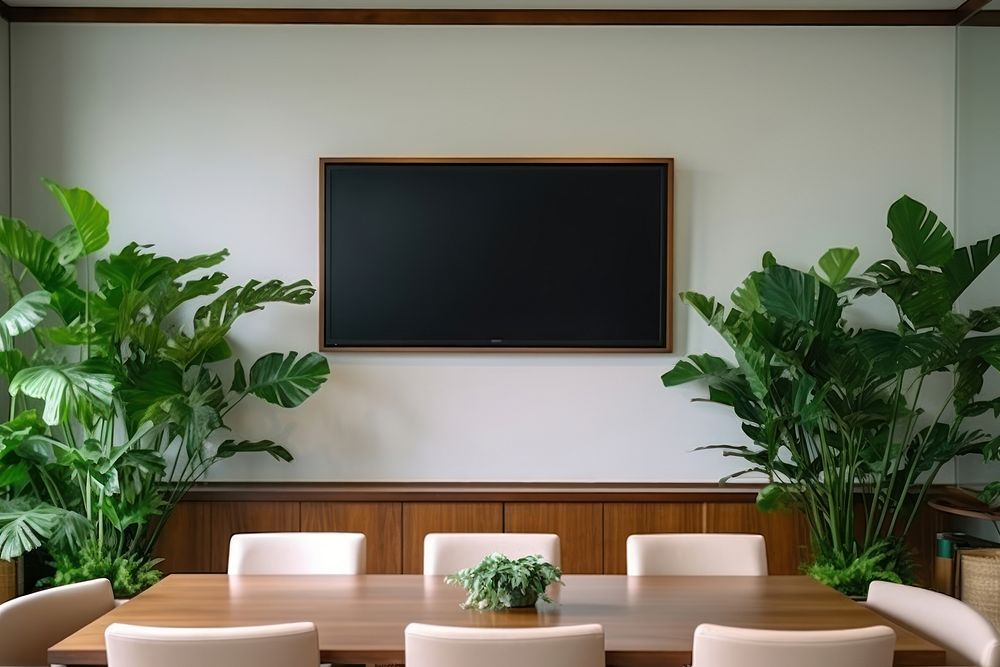 Tv screen room furniture table. 