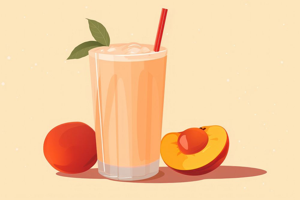 Juice smoothie drink fruit. AI generated Image by rawpixel.