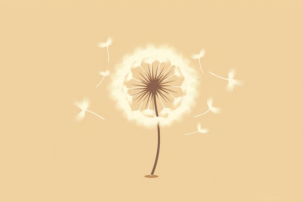 Dandelion flower plant fragility. AI generated Image by rawpixel.