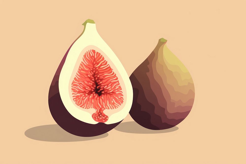Fig food fruit plant. AI generated Image by rawpixel.