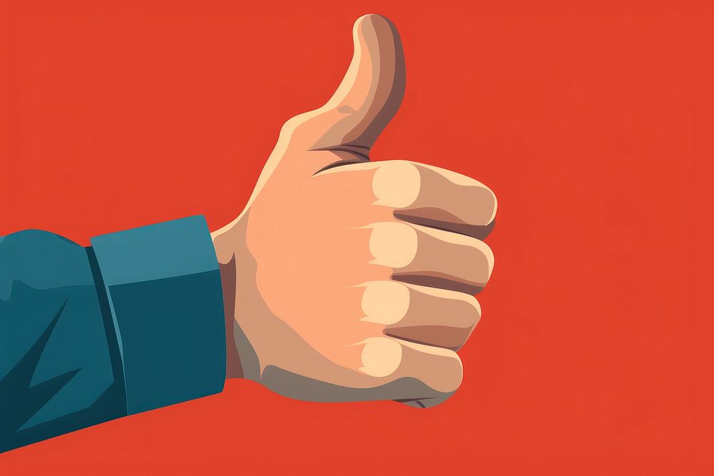 Hand finger achievement technology. AI generated Image by rawpixel.
