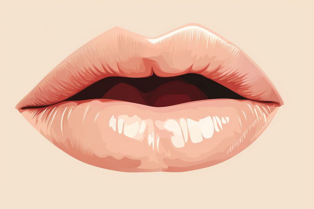 Tongue lick Mouth mouth lipstick fashion. AI generated Image by rawpixel.
