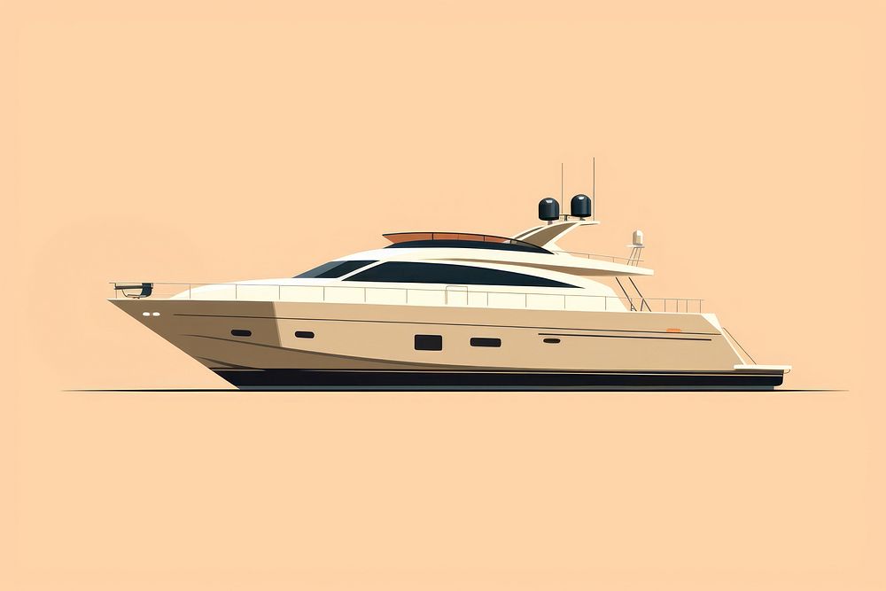 Yacht vehicle boat transportation. AI generated Image by rawpixel.