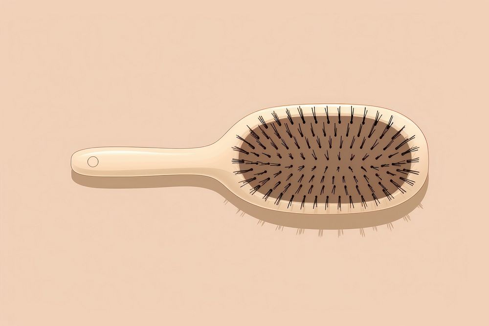 Hairbrush tool toothbrush circle.