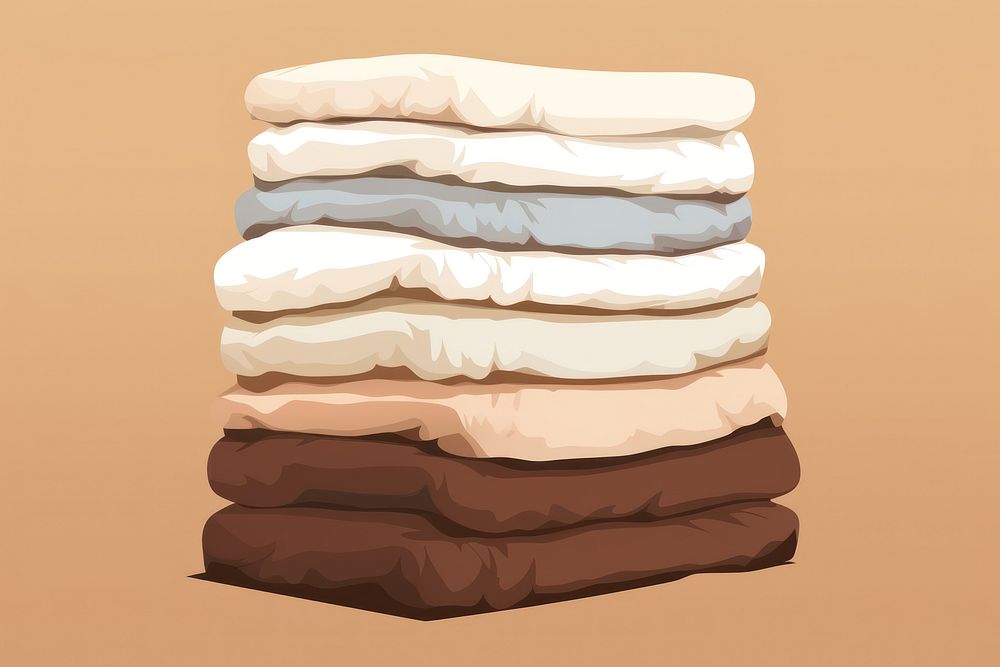 Furniture towel relaxation crumpled. AI generated Image by rawpixel.