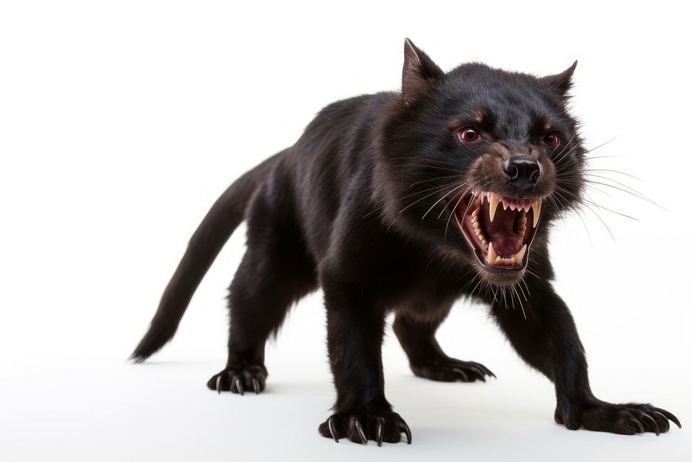 Tasmanian devil mammal animal pet. AI generated Image by rawpixel.